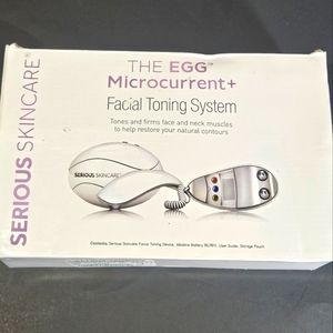 Serious Skincare "THE EGG" Microcurrent Facial Toning System